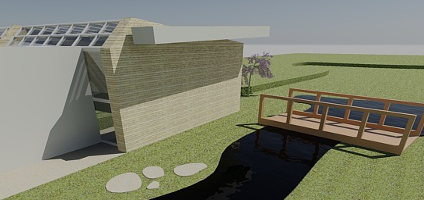  render esterno e landscape